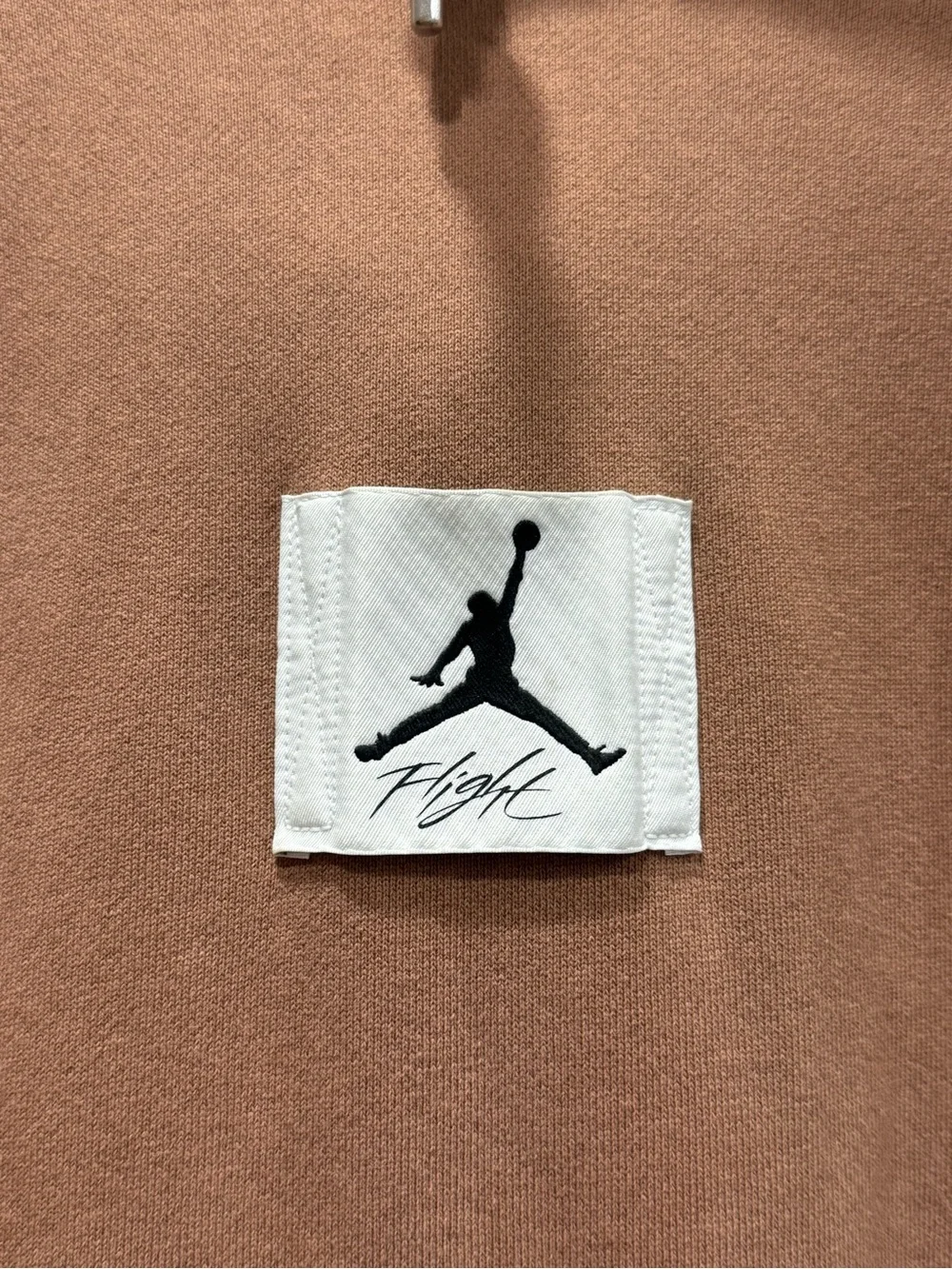 Nike Air Jordan Statement Fleece Hoodie Archaeo Brown Size XL